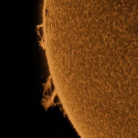 Solar Prominence - Jan 2024