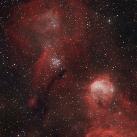 Gabriella Mistral Nebula & Gem Cluster