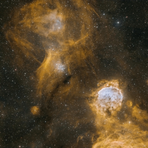 Gabriella Mistral Nebula & Gem Cluster