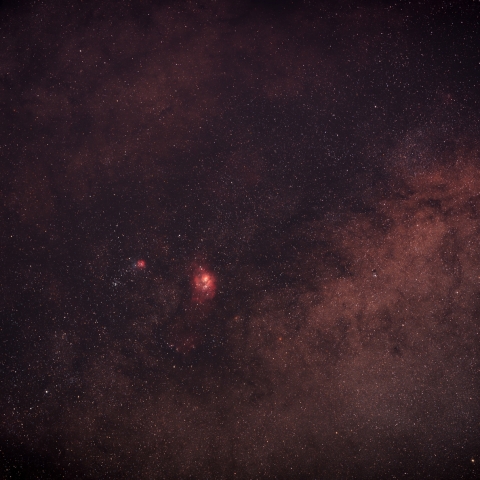 Lagoon and Trifid - DSLR - Canon 6D